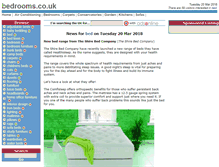 Tablet Screenshot of bedrooms.co.uk